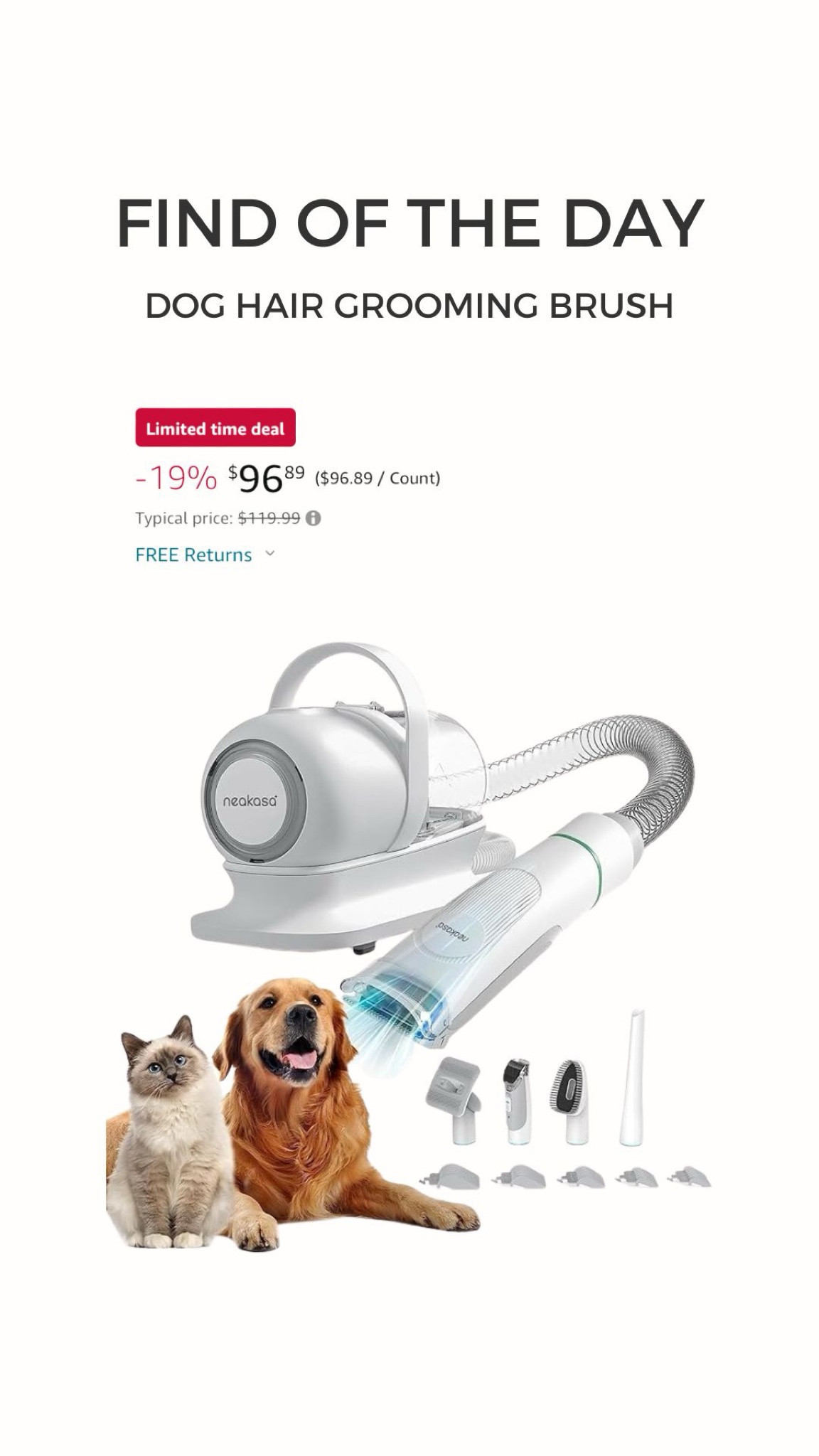 We love this dog hair grooming brush!! Seriously a life saver and it’s on sale! 

#LTKsalealert