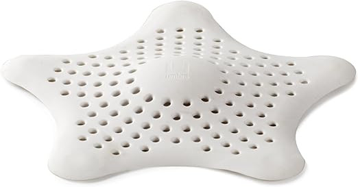 Umbra Starfish Drain Cover/Hair Catcher, White | Amazon (US)
