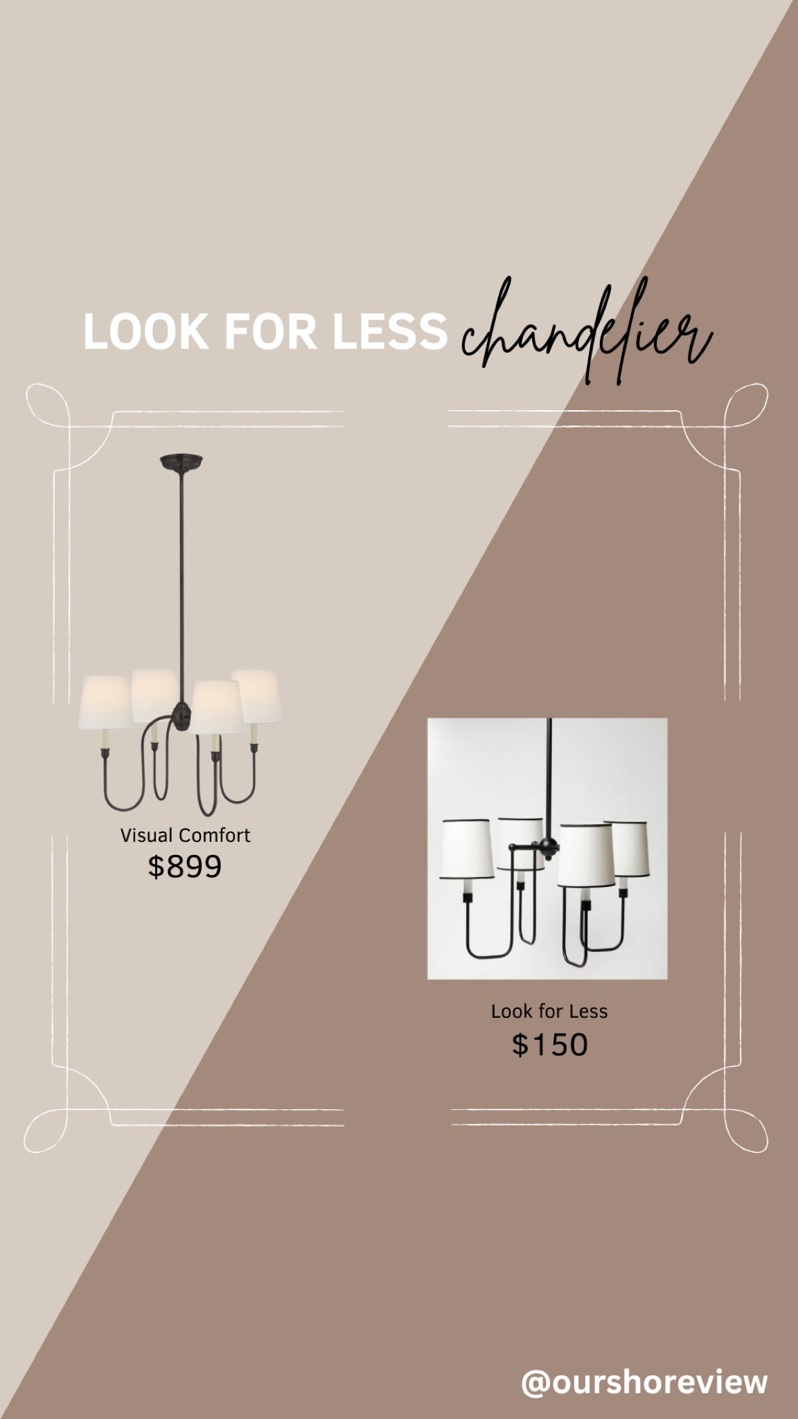 4 light chandelier, save or splurge lighting, dining room light, kitchen light, high verses low lighting, visual comfort vendome chandelier, 

#LTKhome #LTKstyletip #LTKsalealert
