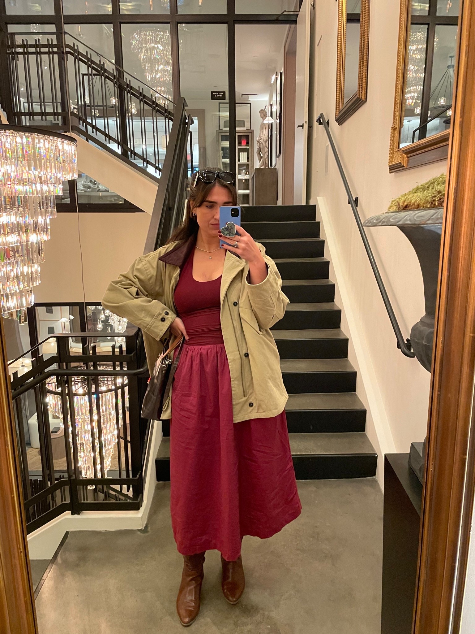 Been loving this barn jacket I bought in Nashville. I bought a Large and it’s a little oversized but I love it! 

#LTKootd #LTKTall #LTKHoliday