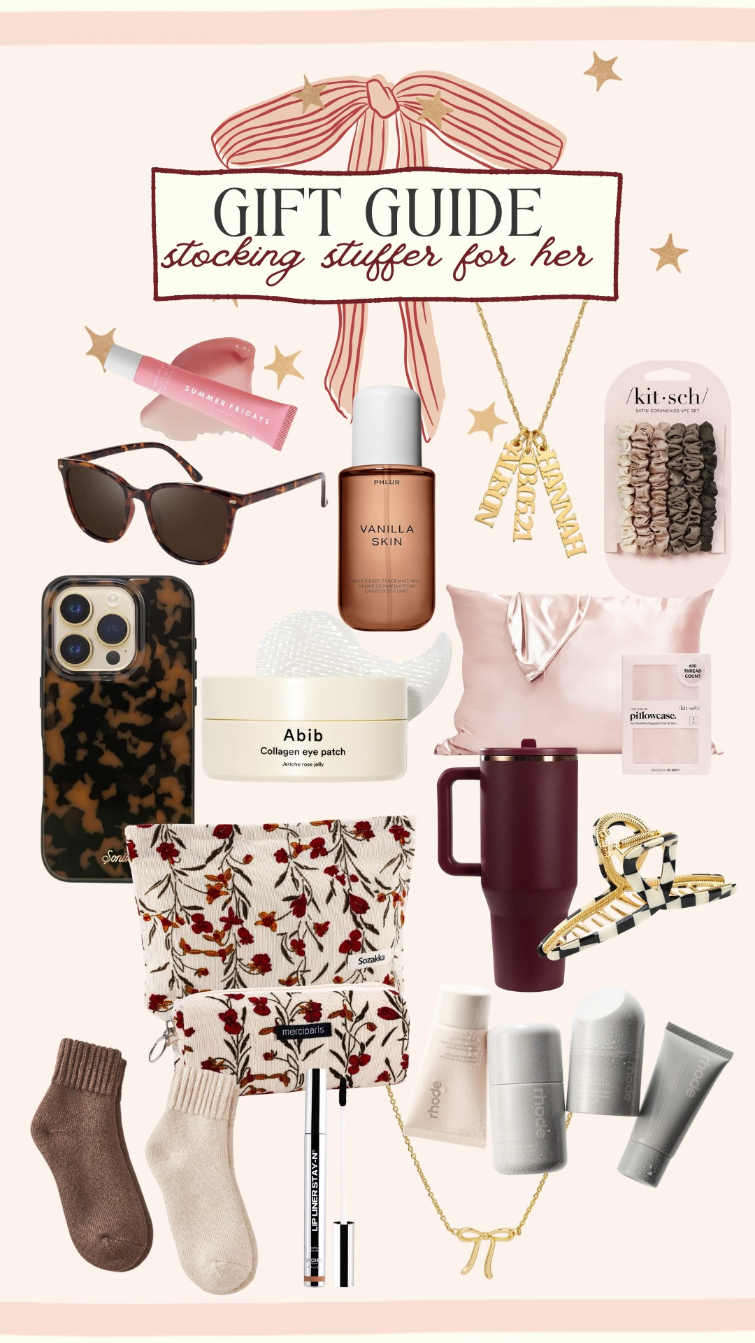 Small gifts she’ll actually love—pretty, practical stocking stuffers for her