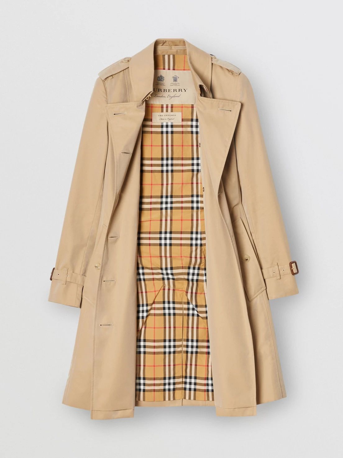 The Chelsea Heritage Trench Coat in Honey - Women | Burberry United Kingdom | Burberry (UK)