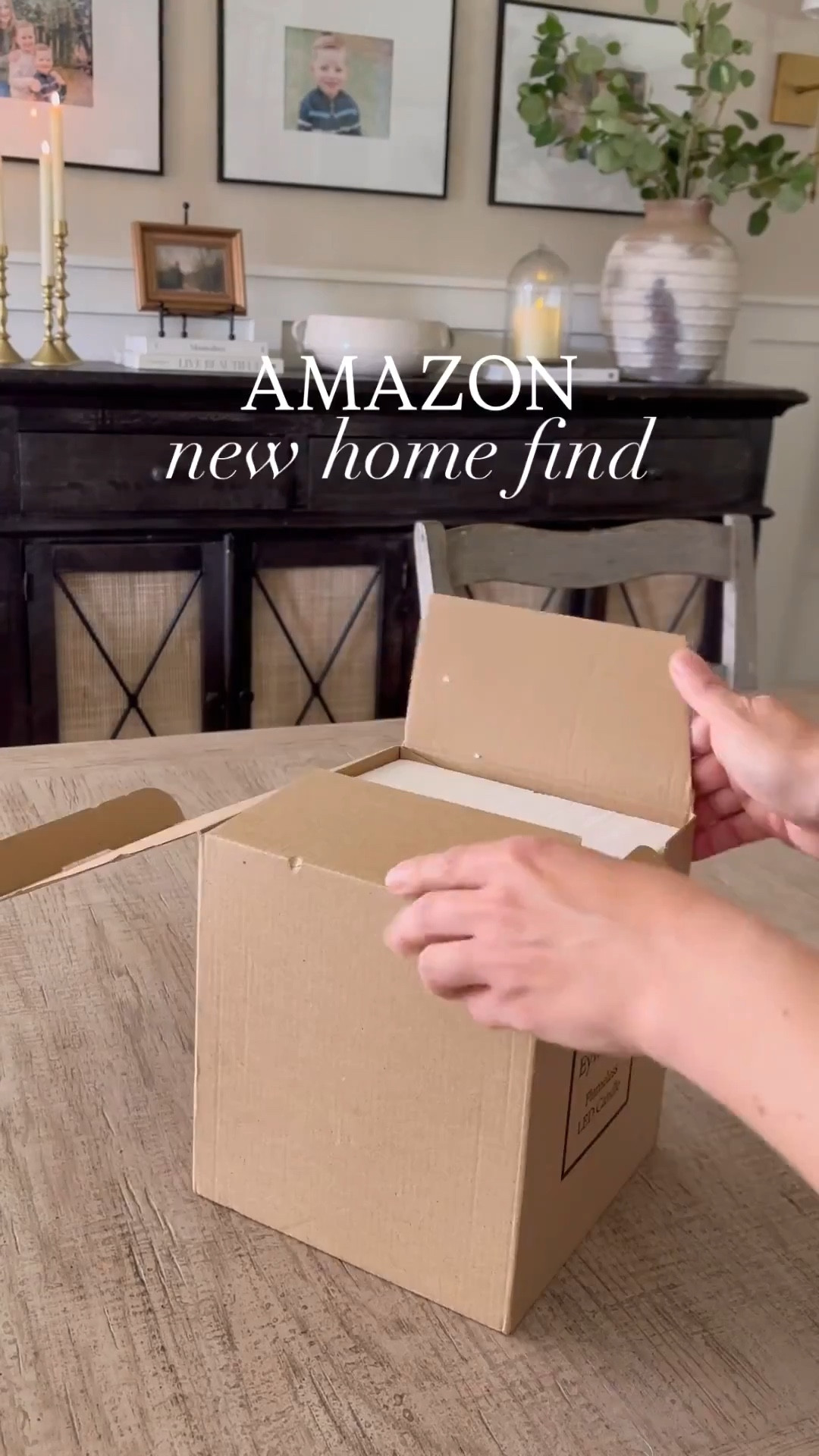 New flamesless candle from Amazon!  Such a great size! 

#LTKHome