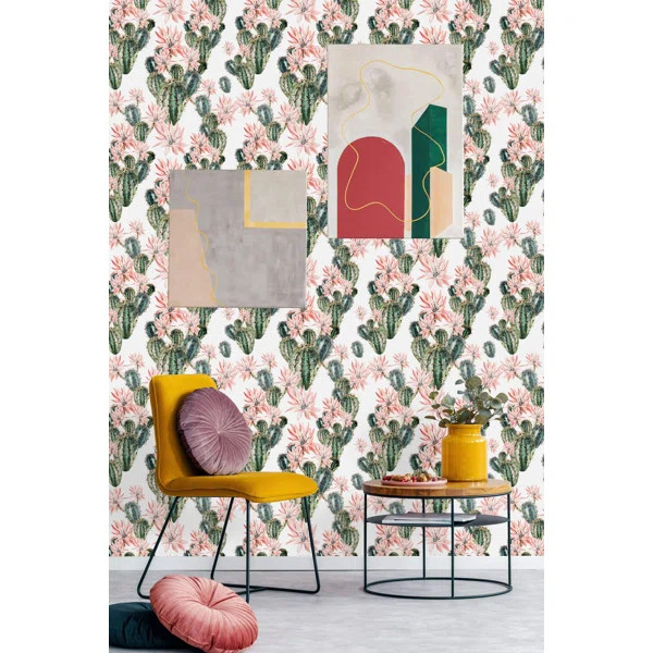 Peel & Stick Floral Roll | Wayfair North America