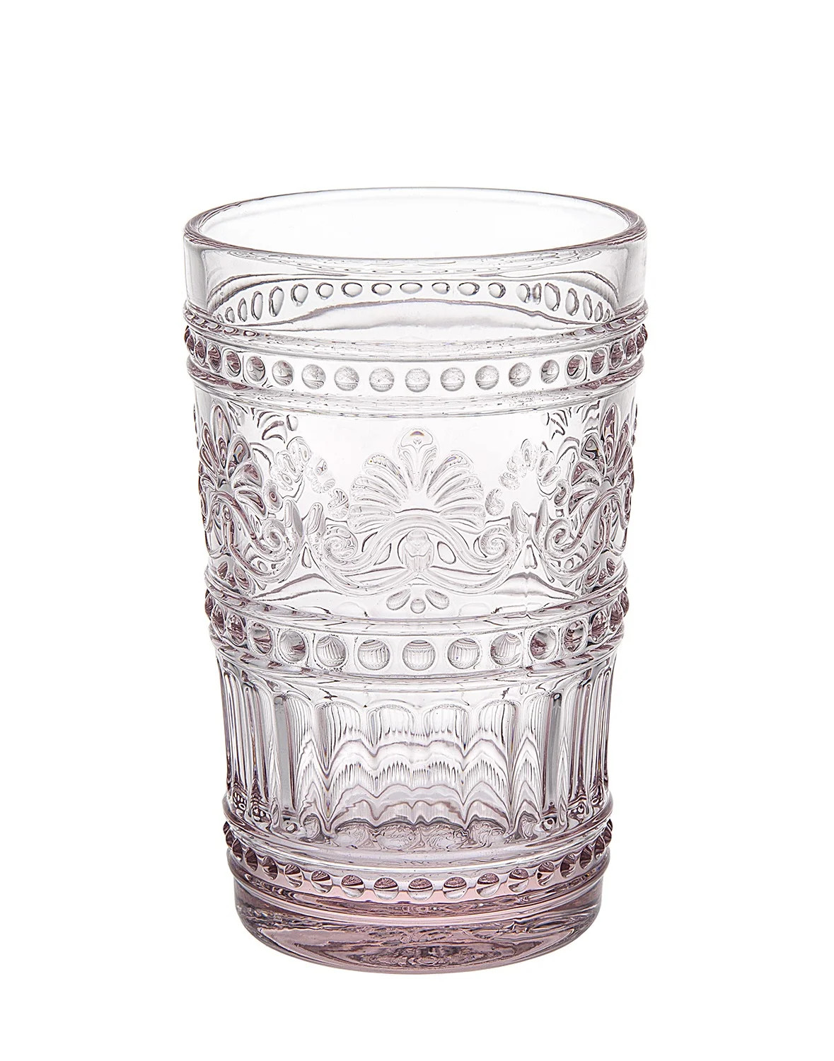 The Pioneer Woman Cassie 4-Piece Highball Glass Set, Pink - Walmart.com | Walmart (US)