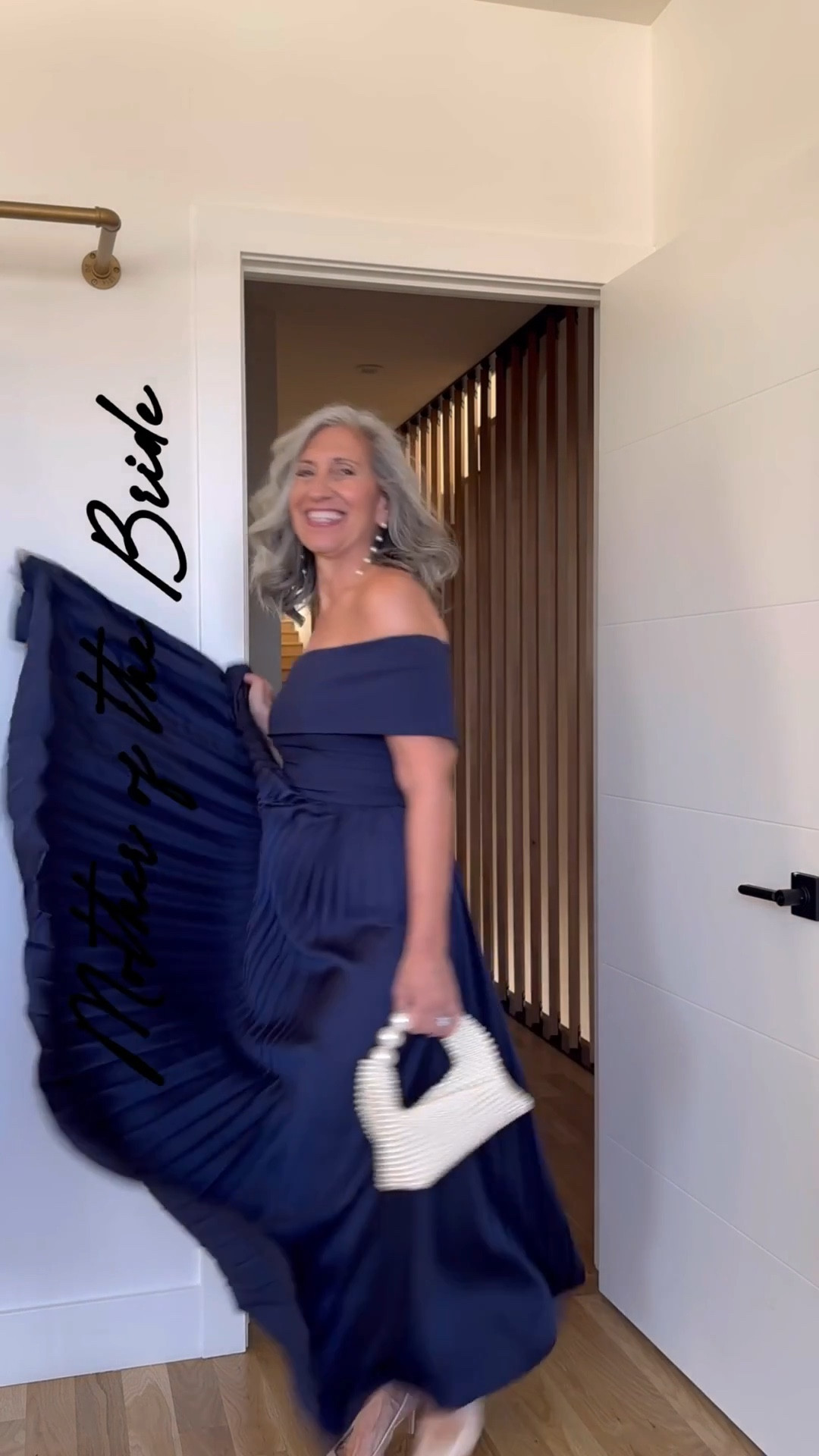 🥂 Timeless elegance in every sunray pleat.

Stepping into this midnight navy silhouette feels like an absolute dream for a black-tie ceremony. The structured off-the-shoulder neckline and crisp pleated skirt offer a regal presence that moves beautifully from the processional to the dance floor.

This gown provides a sophisticated fit with effortless midsection camouflage, ensuring you feel completely radiant and carefree. It is a stunning solution for a Mother of the Bride seeking a classic yet modern aesthetic.

Save this for later or send to a friend who is shopping for her next special event!

#motherofthebride #blacktiewedding #navyblue #weddingguestdress #elegantstyle