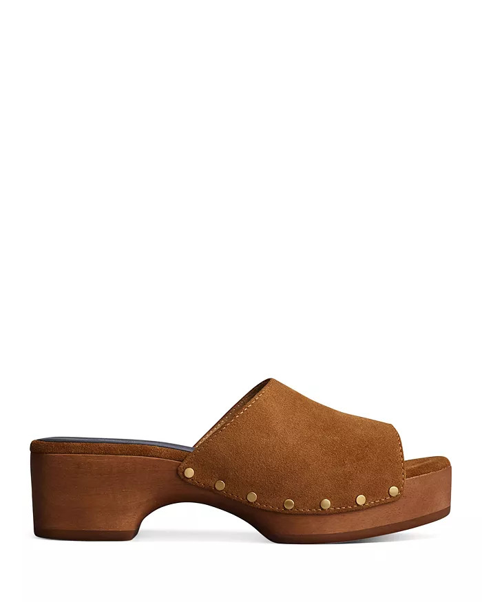 Women's Mara Slip On Studded Platform High Heel Clogs | Bloomingdale's (US)