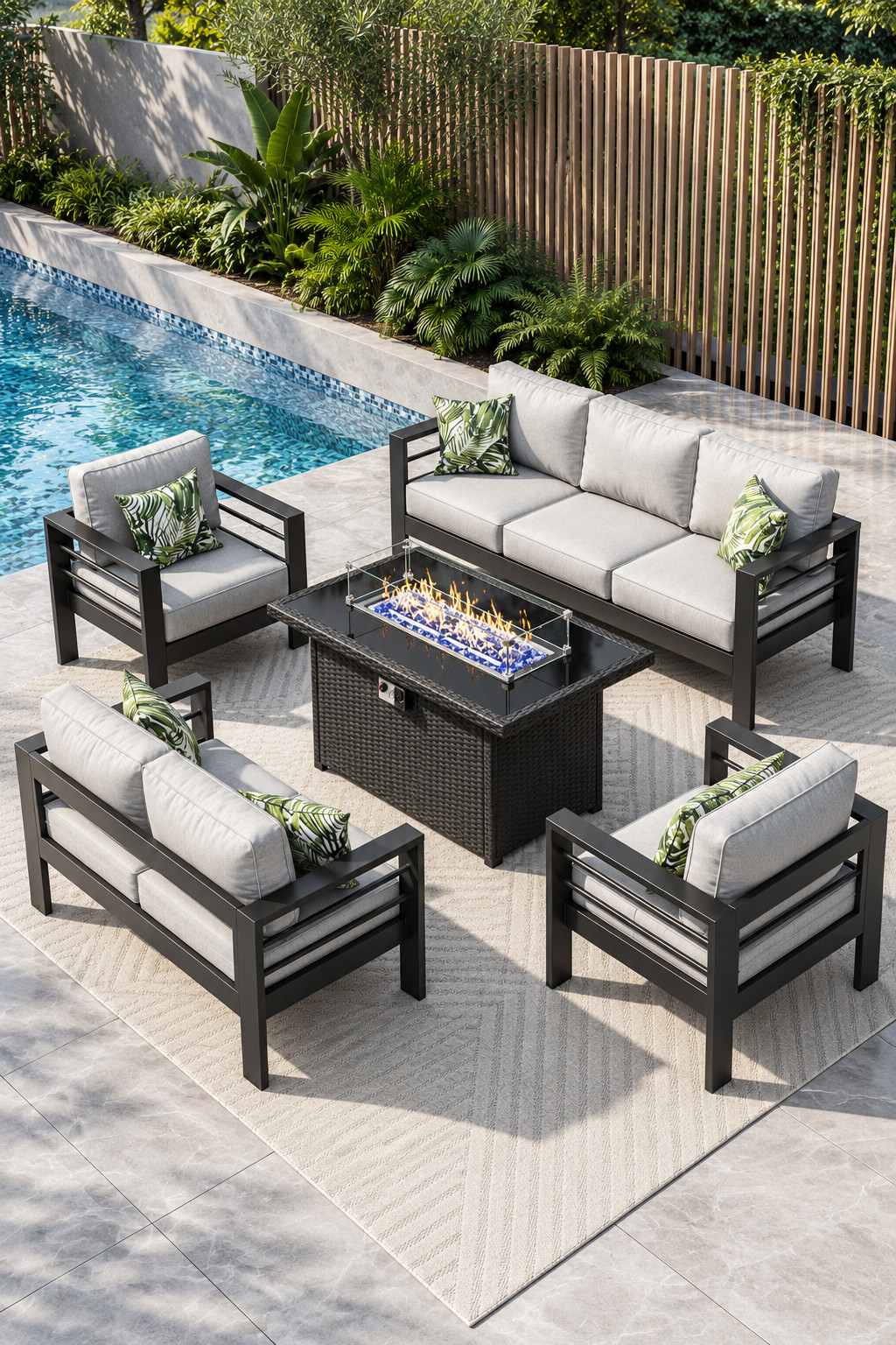 I love a backyard setup that feels like an actual outdoor living room 🍁 These Wayfair conversation sets with fire pit tables are perfect for that cozy fall look, and some are up to 50% off during the Big Furniture Sale. #Wayfair #OutdoorConversationSet #FirePitSet #PatioFurniture #OutdoorLivingRoom #FallPatio #CozyBackyard #BackyardIdeas #PatioStyle #WayfairSale #FurnitureSale #FallDecor #OutdoorEntertaining #HomeFinds #UpTo50Off 

 #LTKSeasonal #LTKHome #LTKSaleAlert
