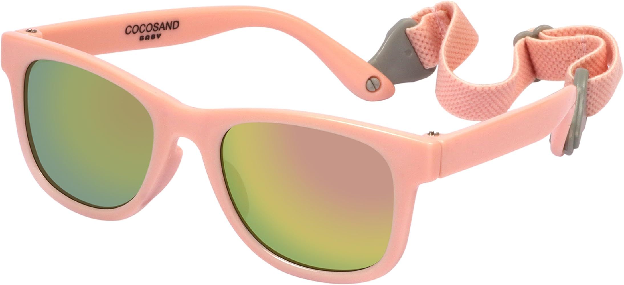 COCOSAND Baby Sunglasses with Strap | Amazon (US)