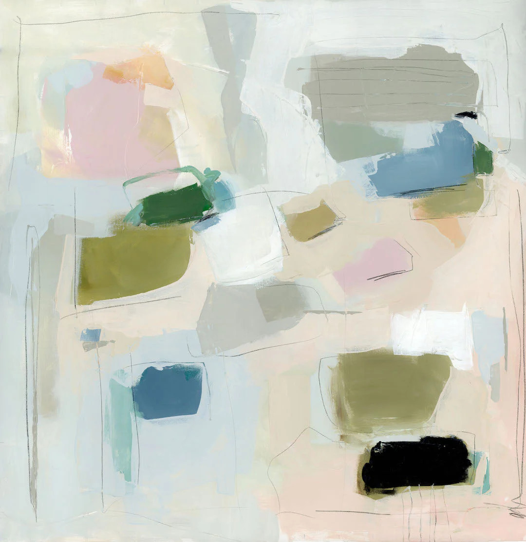 "Peaceful Ricochet" canvas | Chelsea McShane Art