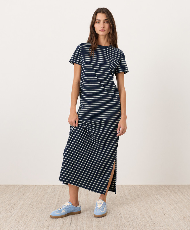 Women’s Soft-slub Essential Easy Tee Maxi Dress made with Organic Cotton | Pact | Pact Apparel
