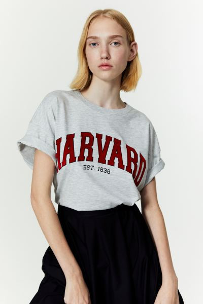 Oversized Printed T-shirt | H&M (US + CA)