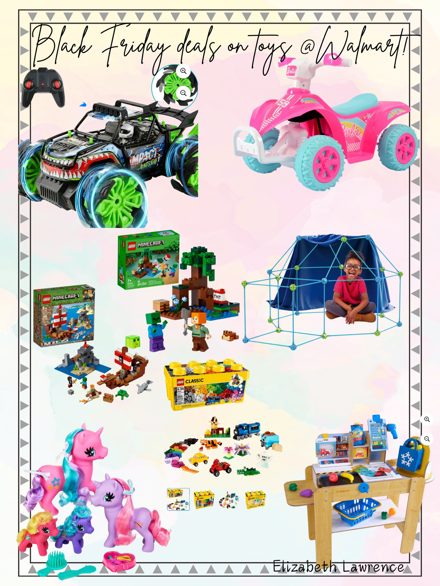 Black Friday toys at Walmart! I bought the legos and fort kit!

#LTKGiftGuide #LTKCyberWeek #LTKHoliday