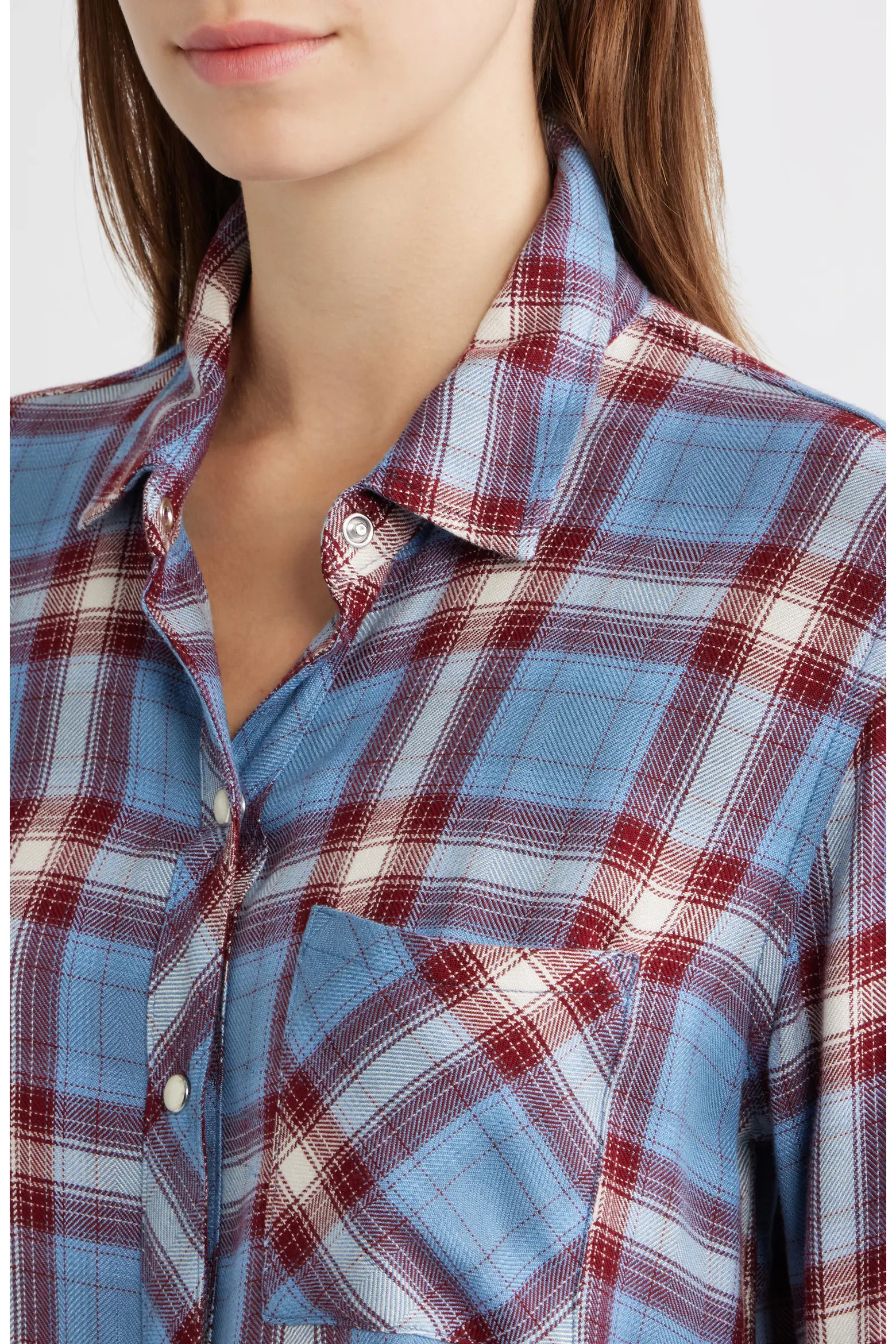 Hunter Plaid Button-Up Shirt (Women) | Nordstrom | Nordstrom