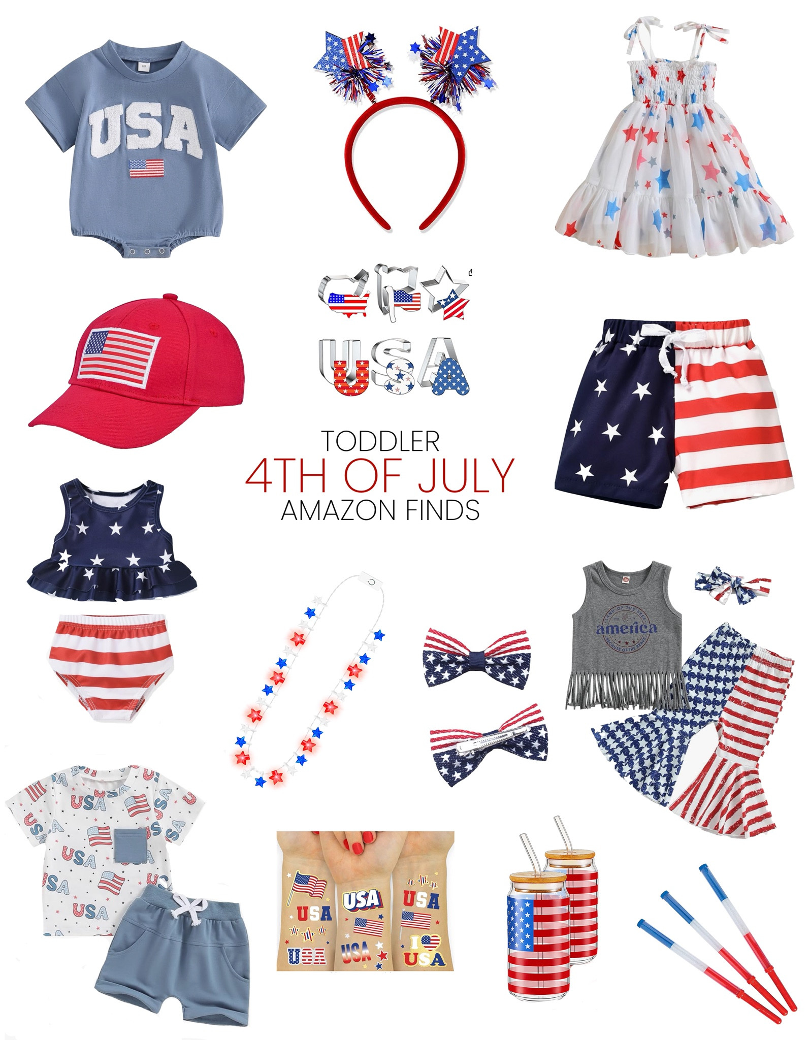 Festive 4th of July finds for your toddler! ❤️🤍💙

#LTKKids #LTKSeasonal #LTKFamily