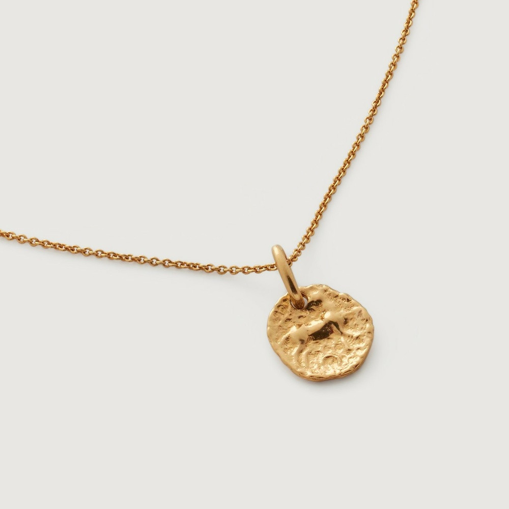 Siren Small Coin Chain Necklace | Monica Vinader (US)
