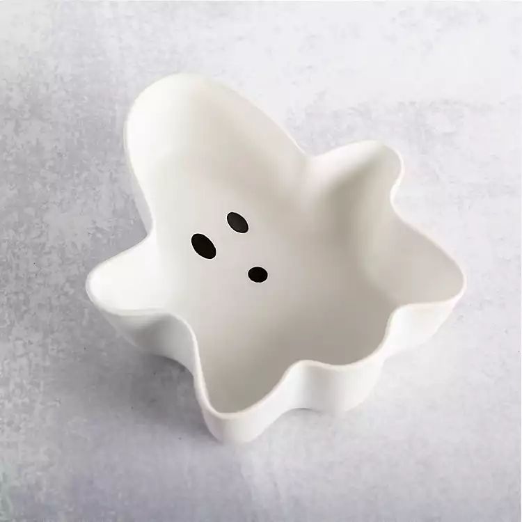 New! White Ceramic Ghost Candy Bowl curated on LTK