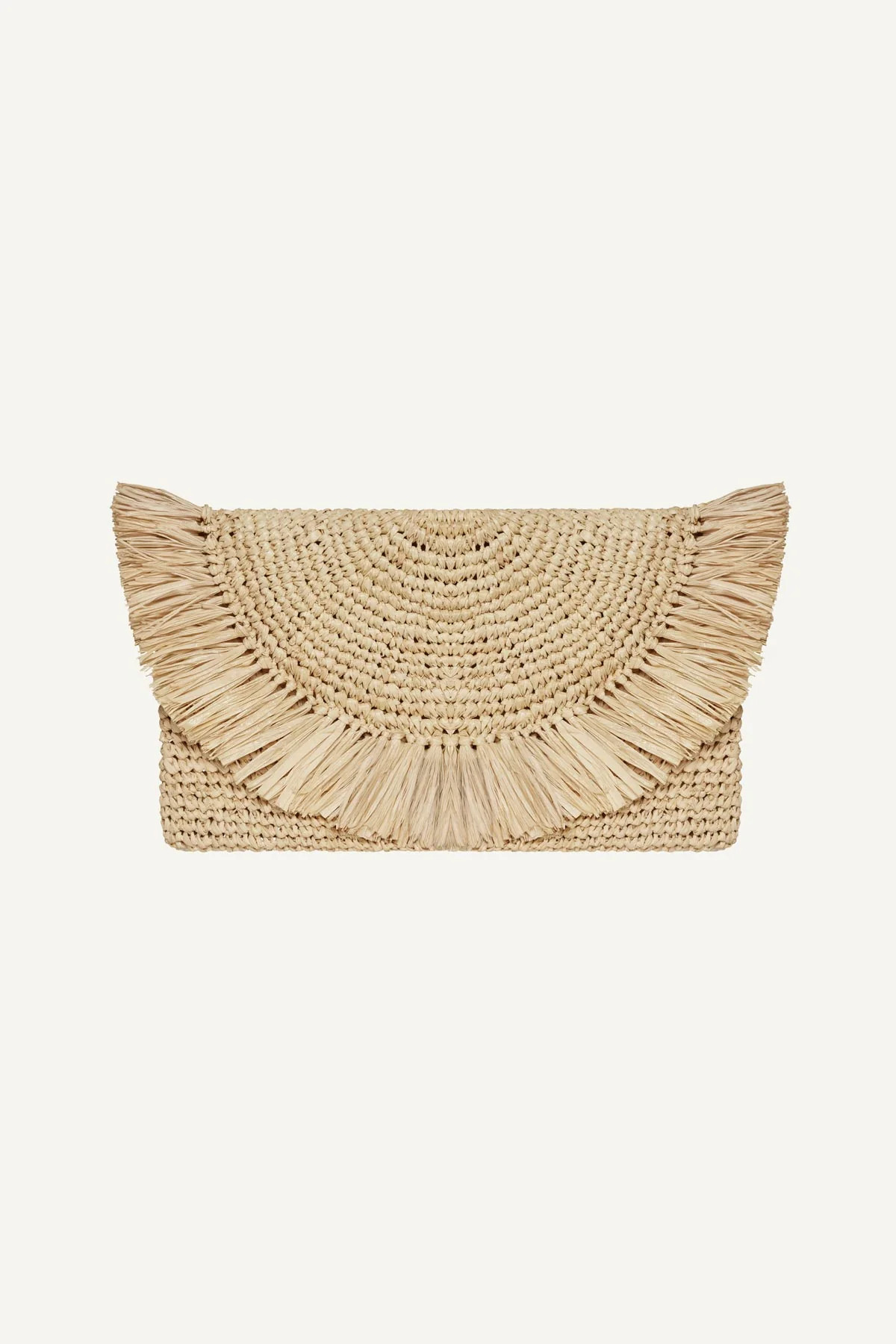 Palma Clutch - Natural Raffia | Vitamin A