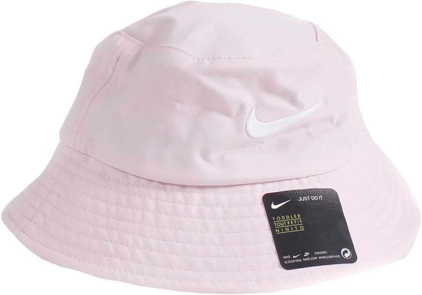 Nike Dry Infant/Toddler Girls' Bucket Hat (Pink(6A2682-A9Y)/White, 2-4T) | Amazon (US)