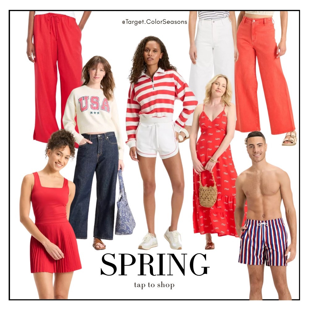 4th of July Inspired Outfits for Springs 🌷 this week at Target! 🎯 ♥️🤍💙 


#LTKSeasonal #LTKSummerEdit #LTKStyleTip