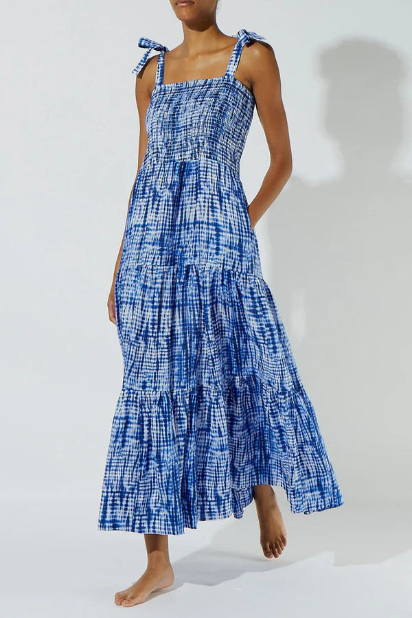 The Indigo Dress Shibori Print | Solid & Striped