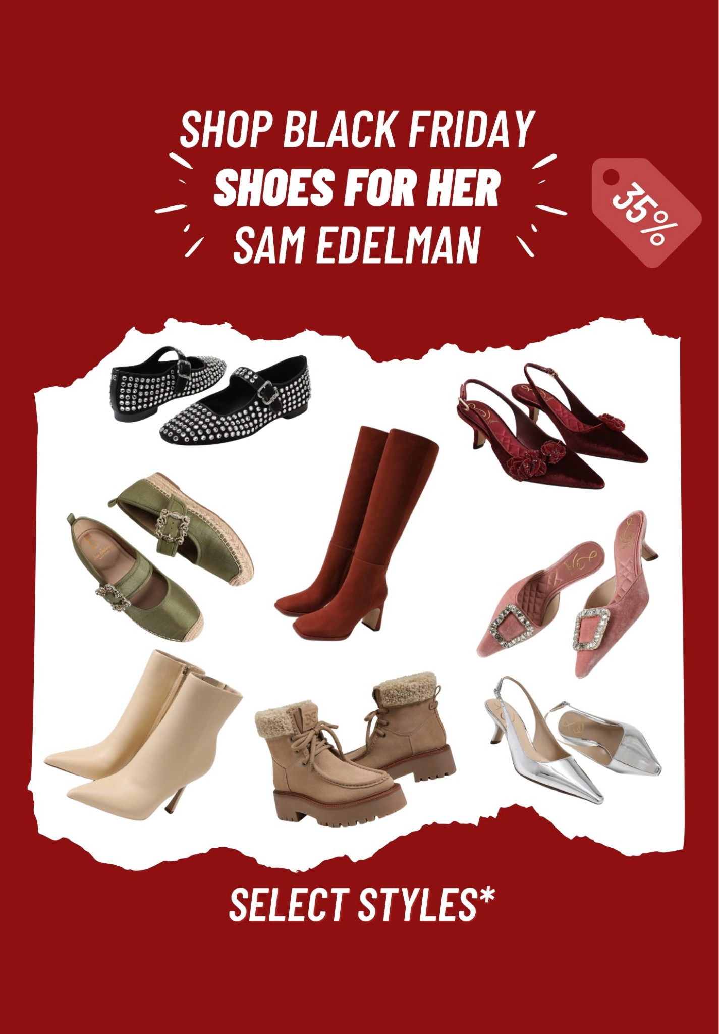 Shoe Savings @ Sam Edelman! 

#LTKHoliday #LTKCyberWeek #LTKGiftGuide