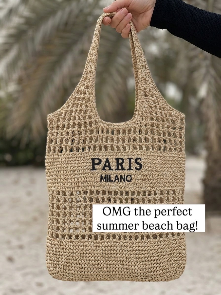 Amazon woven beach bag

#LTKSeasonal #LTKTravel #LTKU