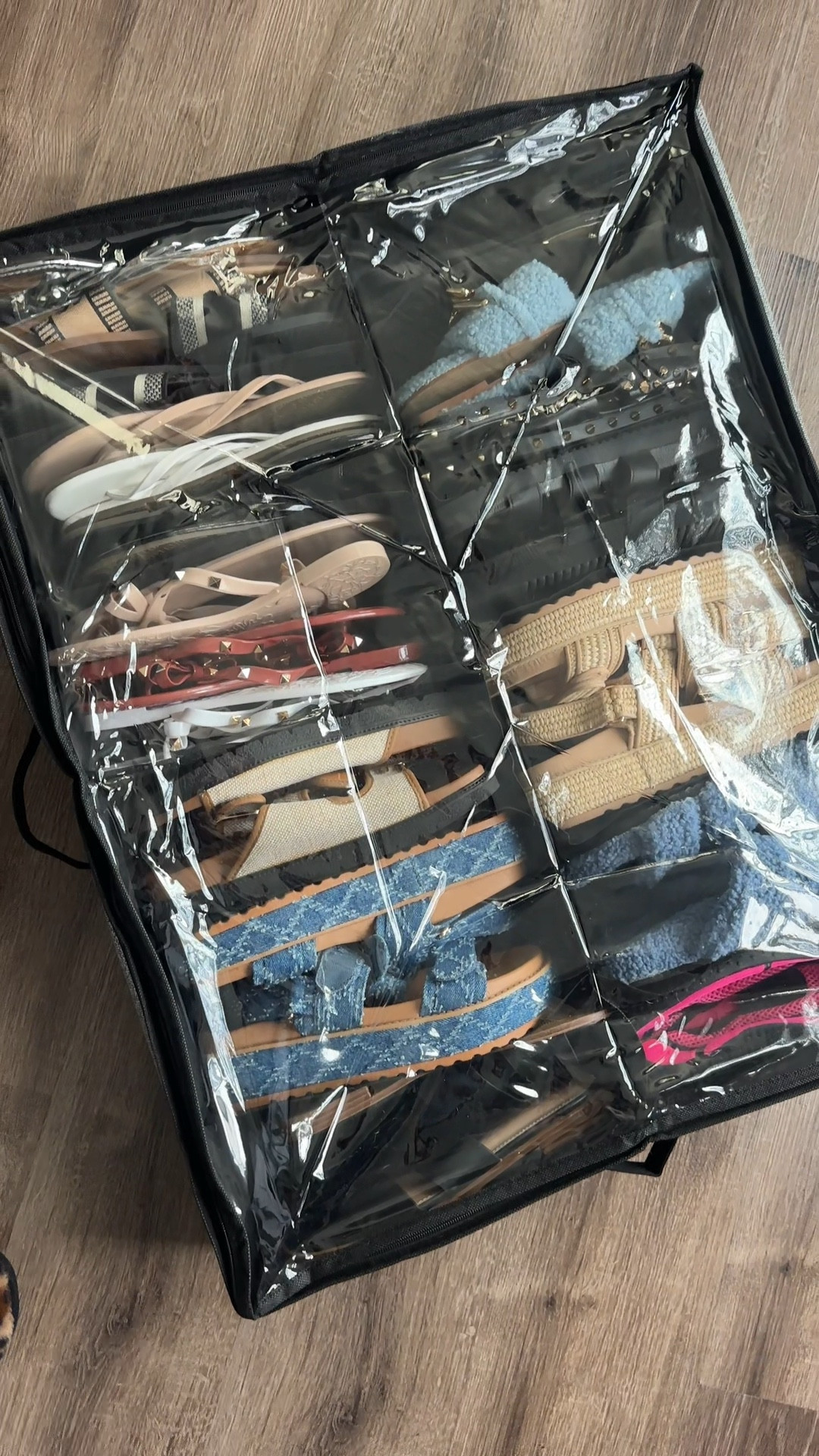 Nowhere to store your shoes? This sturdy under bed shoe storage organizer is perfect! 

#LTKFindsUnder50 #LTKHome