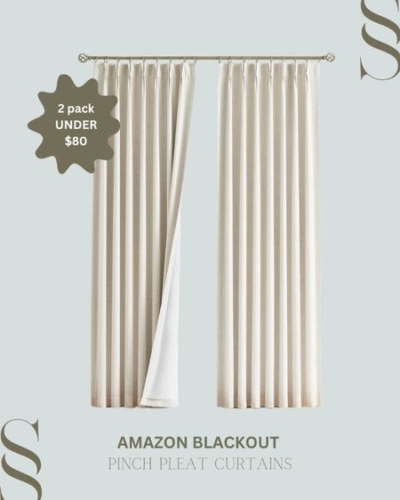 THE Amazon drapes you need in your home 🤩 for under $80 for a set of 2 panels, you cannot beat the price of this designer inspired look  

#LTKHome