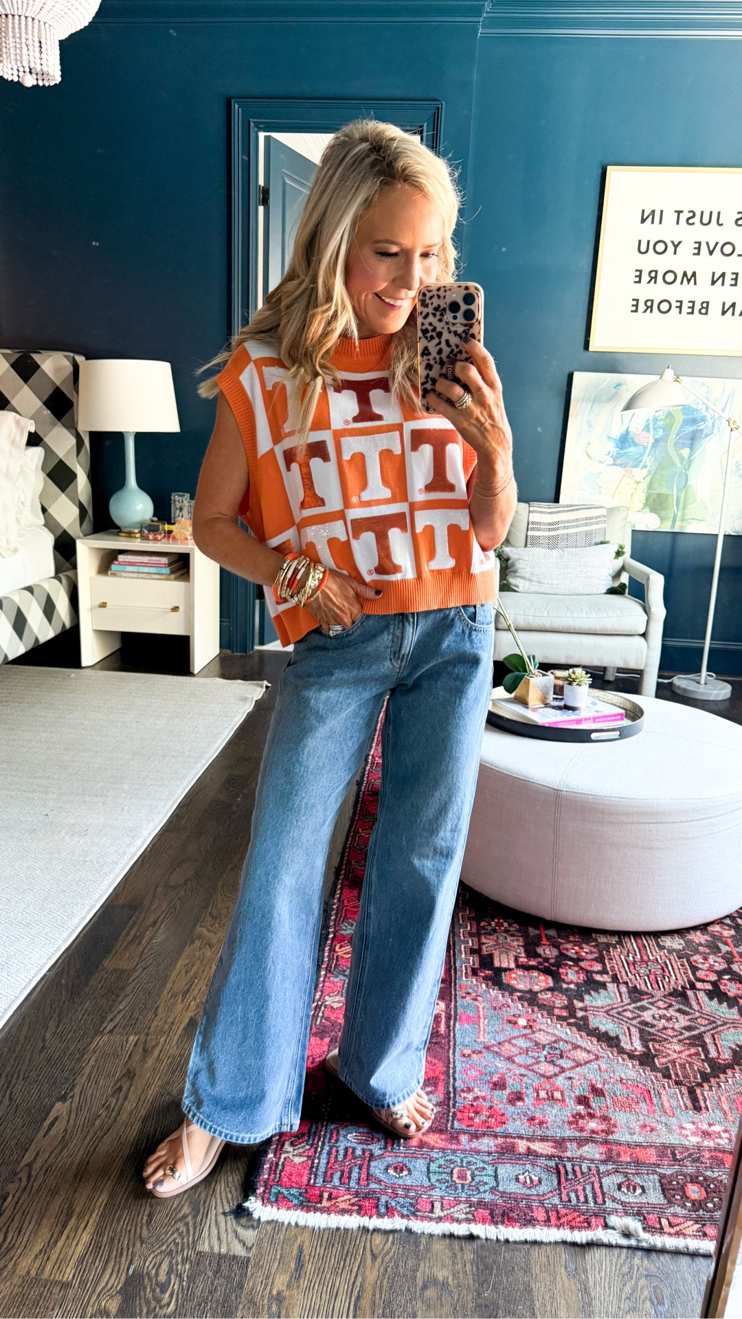 gameday orange and white with sequins for good measure! reg $172 on sale for $68 (wearing XS) • 

#LTKSeasonal #LTKSaleAlert #LTKStyleTip