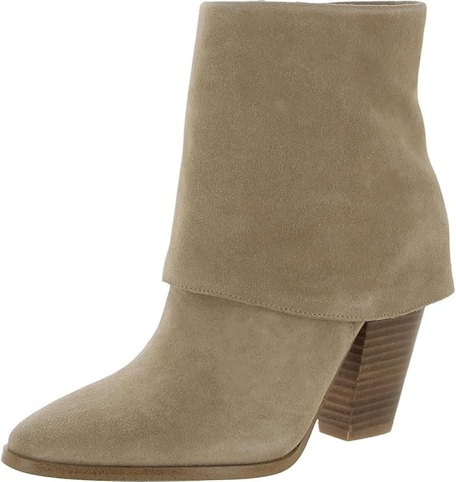 Jessica Simpson Womens Coulton Fold-Over Almond Toe Ankle Boots | Amazon (US)