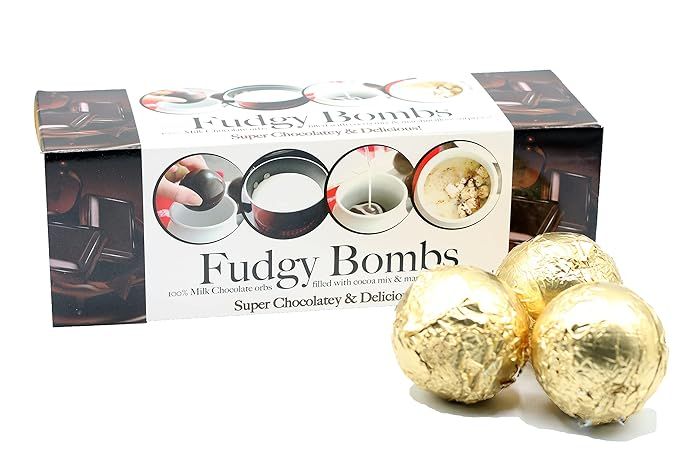 Amazon.com : Doohickey Fudgy Bombs, Hot Chocolate Bombs Filled with Cocoa Mix and Marshmallows, H... | Amazon (US)