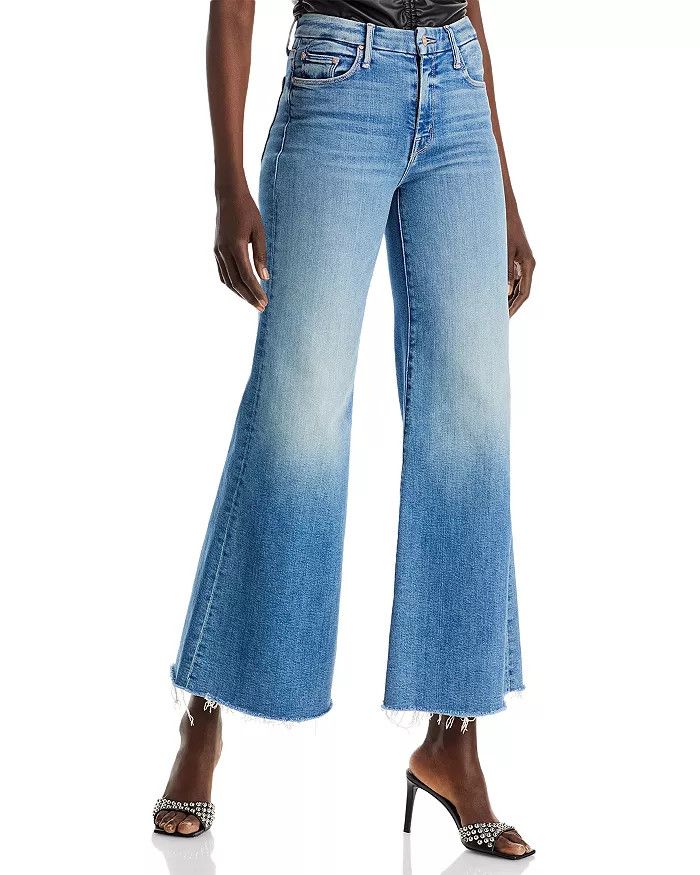 The Roller High Rise Wide Leg Jeans in Riding the Cliffside | Bloomingdale's (US)
