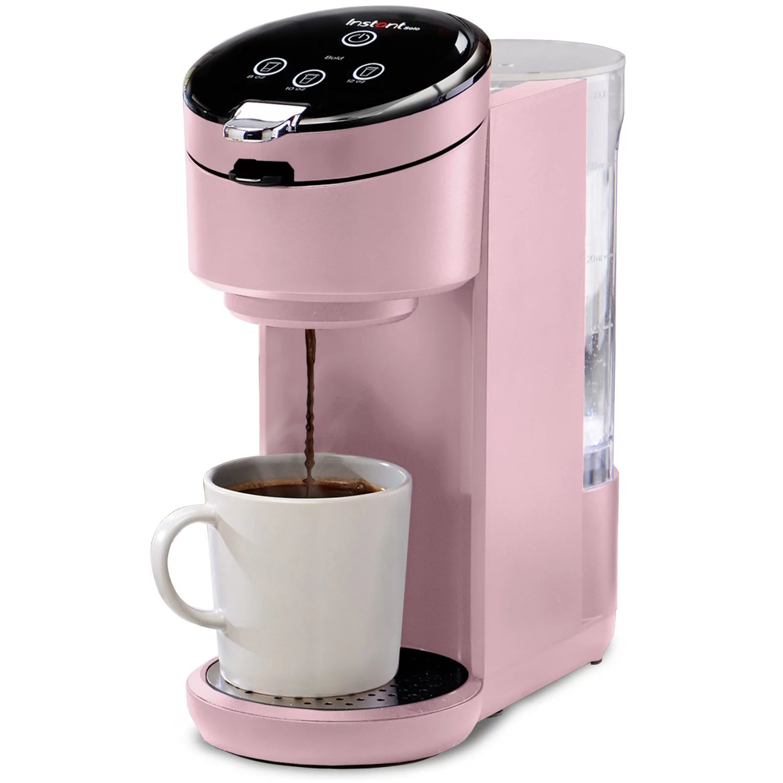 Instant Solo 2-in-1 Single Serve Coffee Maker for Ground Coffee or K-Cup Pods with 3 Brew Sizes, ... | Walmart (US)