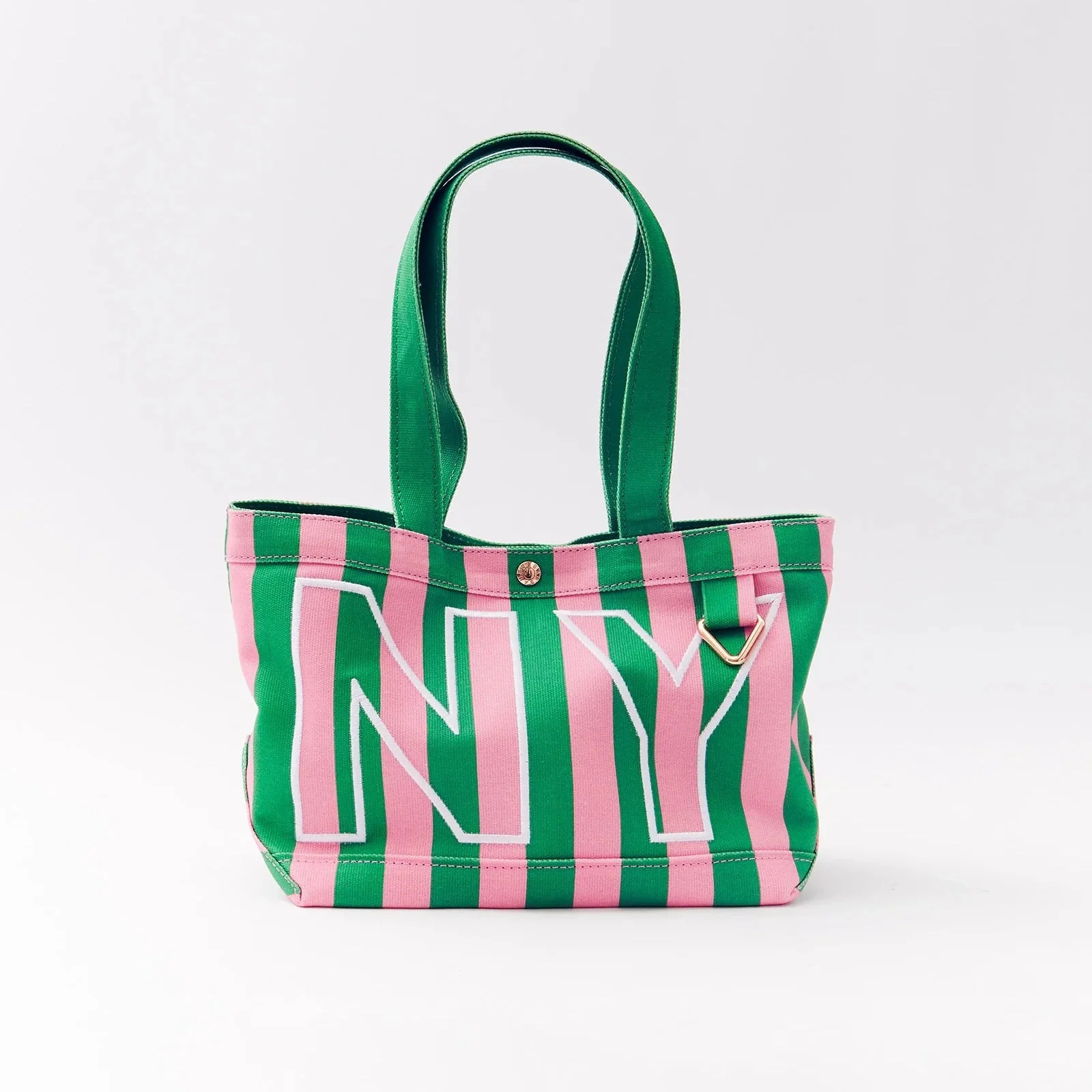 Striped Custom Alpha Tote - Custom Grove | BaubleBar