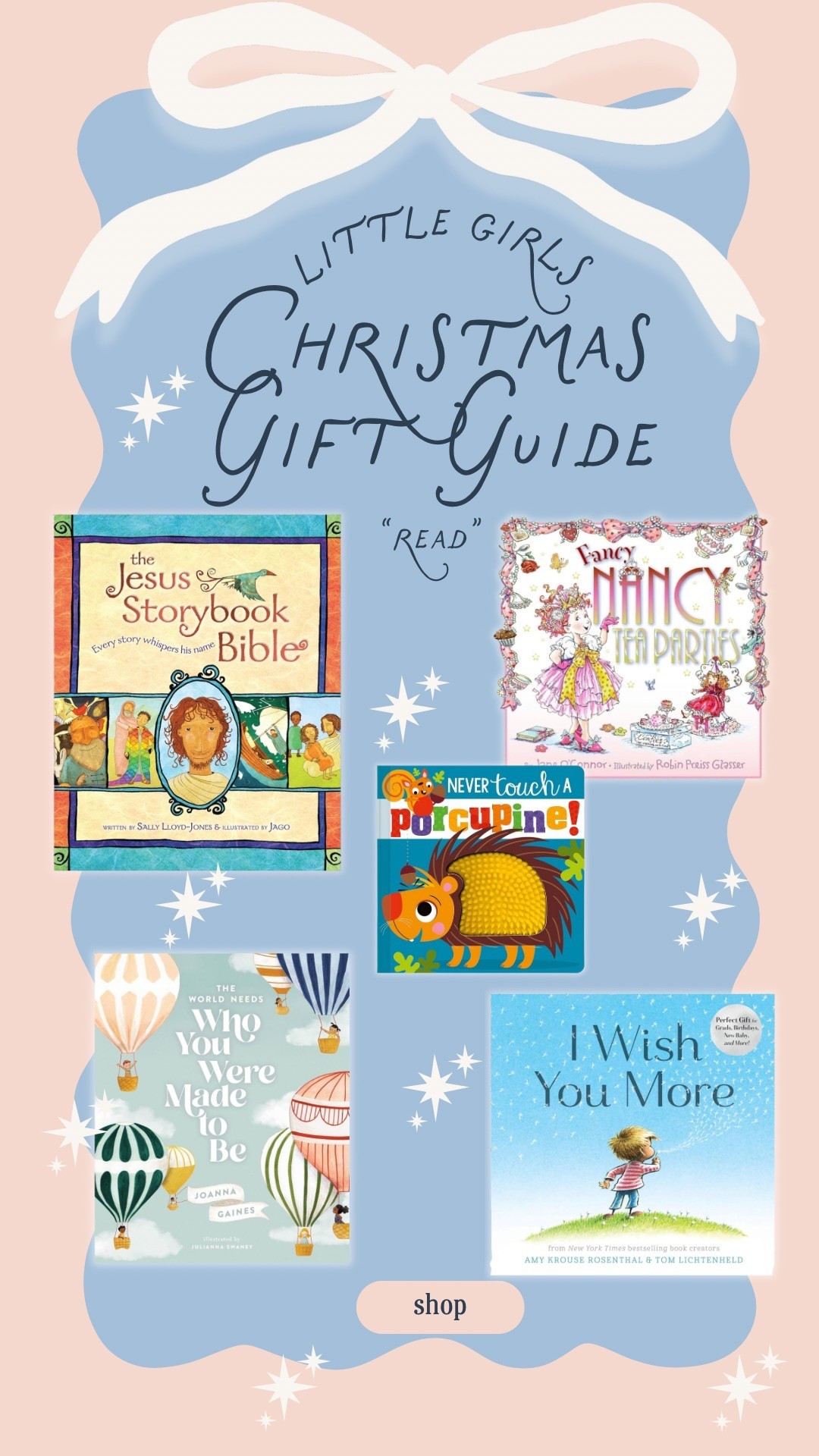 Christmas Gift Guide for your little reader! 

christmas, gift, read, girl, books

#LTKHoliday #LTKKids #LTKGiftGuide