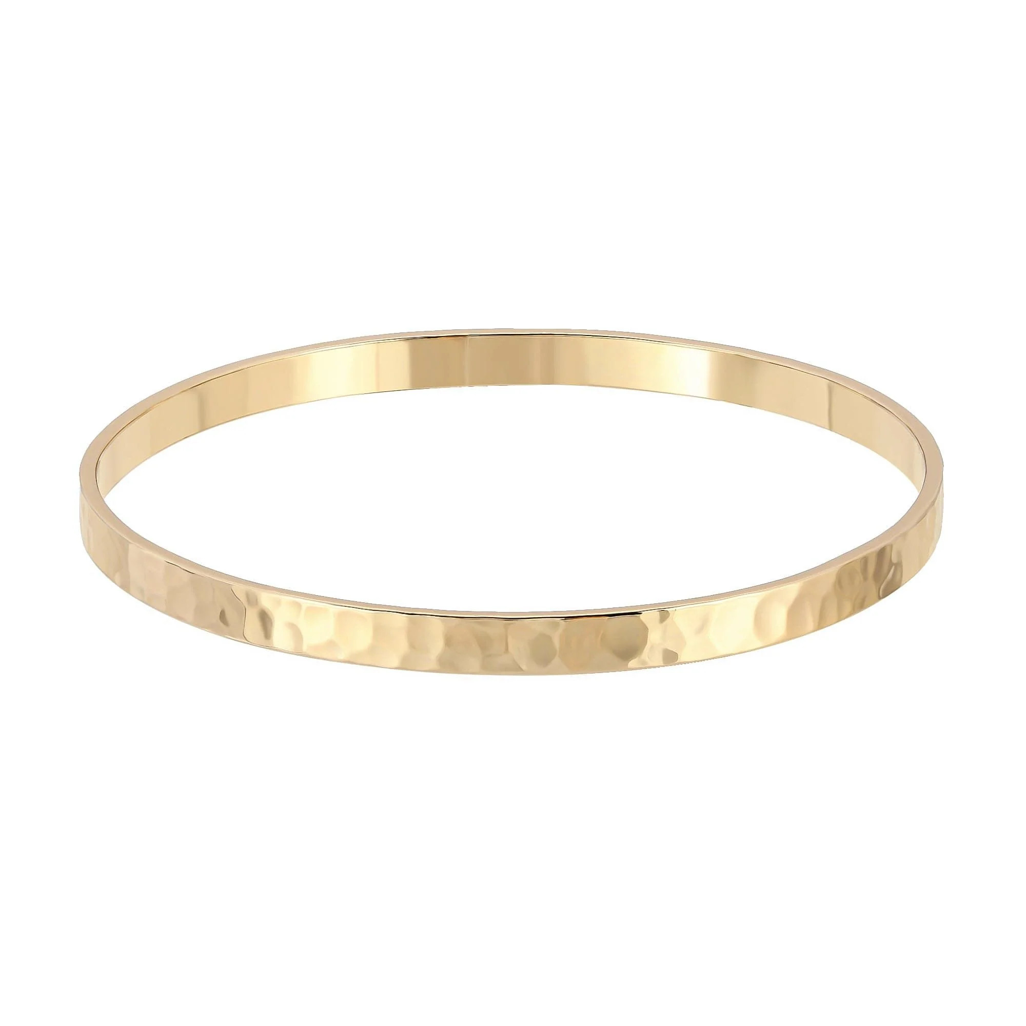 Hammered Bangle | Eklexic