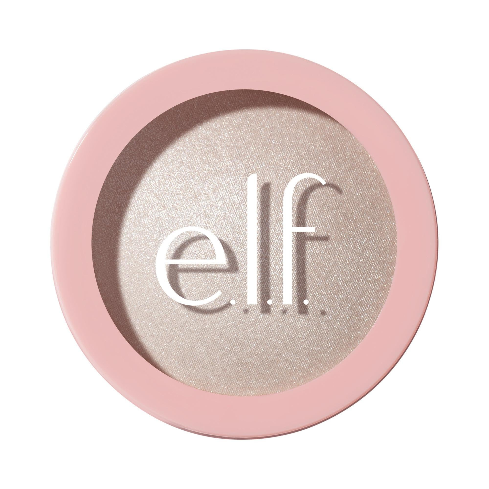 e.l.f. Halo Glow Silky Powder Highlighter, Long-Lasting Luminous Face Finish, Cake-Resistant With... | Amazon (US)