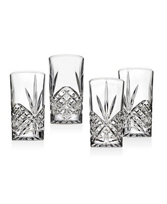 Godinger Dublin Highball Glasses, Set of 4 - Macy's | Macy's
