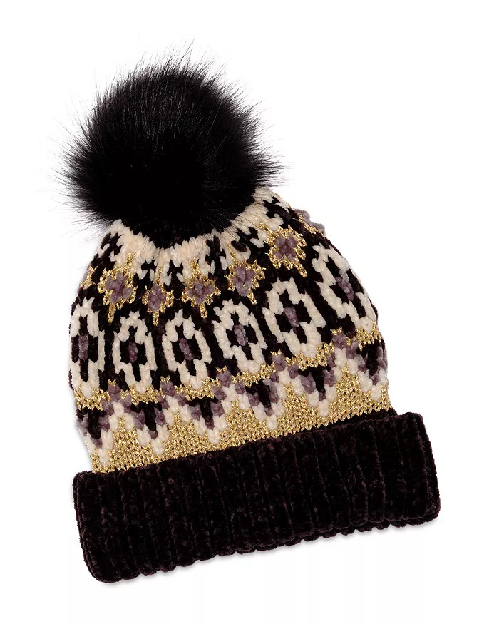 Chalet Fair Isle Knit Pom Pom Hat | Bloomingdale's (US)