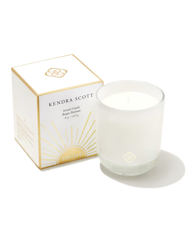 20th Anniversary Large Tumbler Candle Clear White Signature | Kendra Scott | Kendra Scott