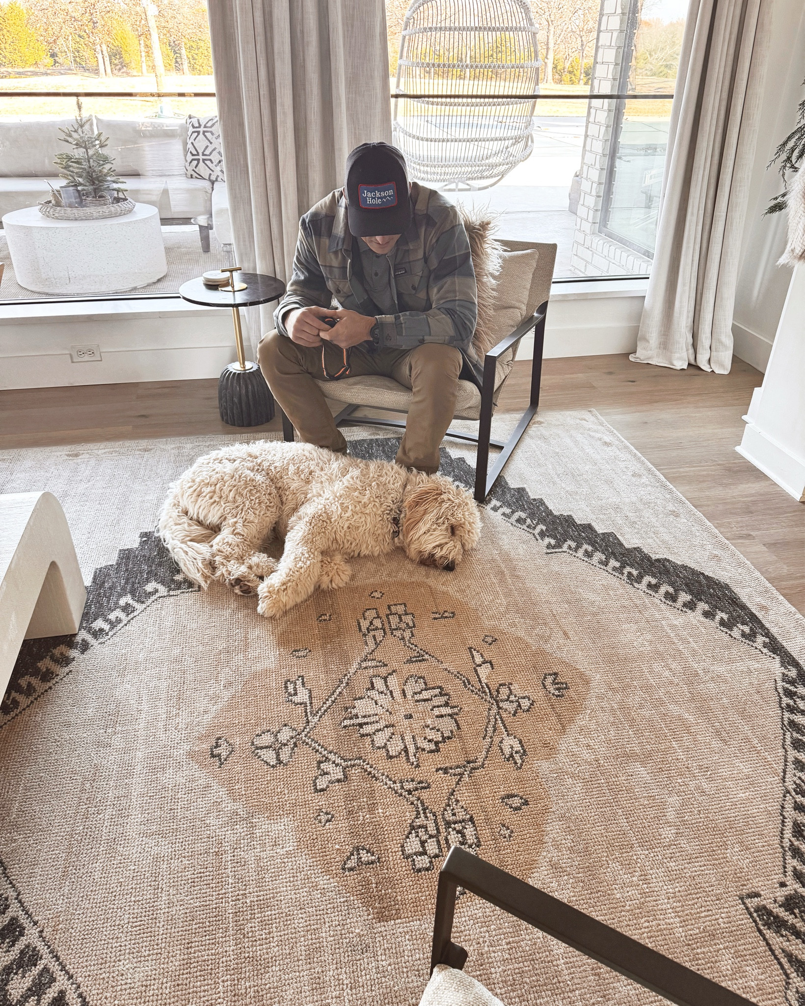 Living room rug neutral hand-knotted 

#LTKHome