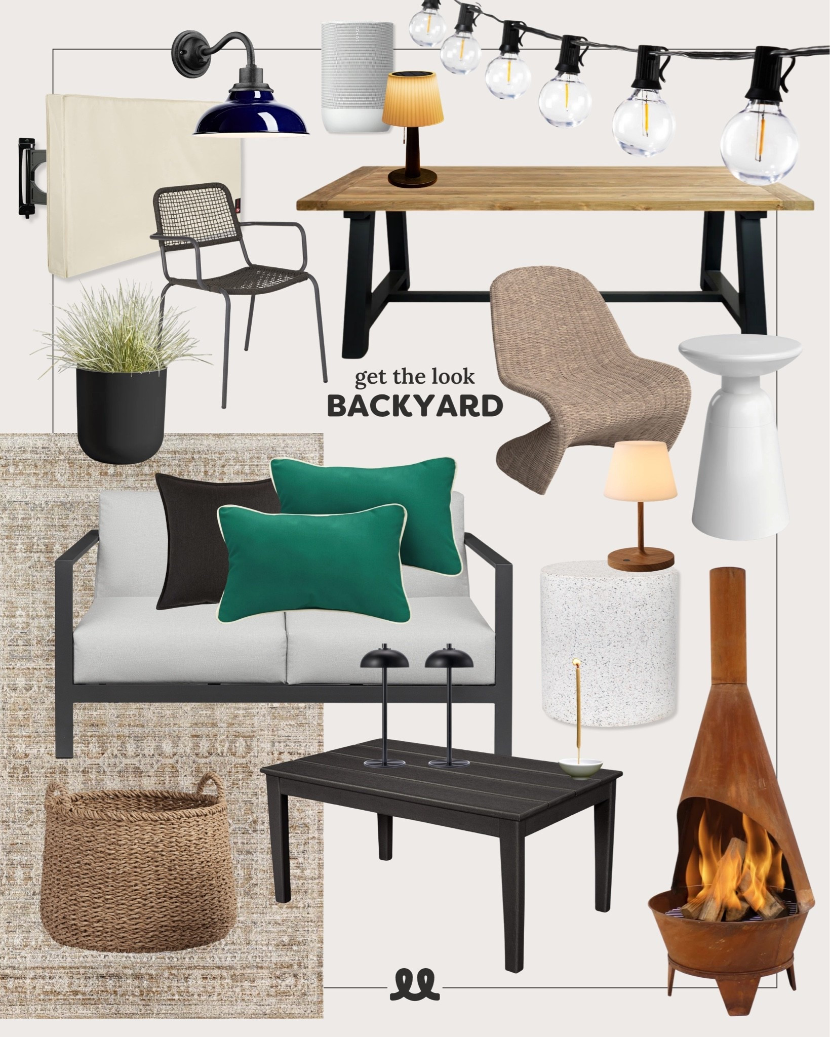 Get the look of our backyard and read how we extend patio season into fall over on the blog ￼

#LTKHome