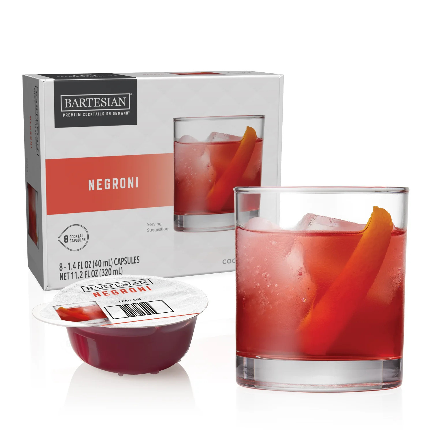 Negroni Capsules | Bartesian