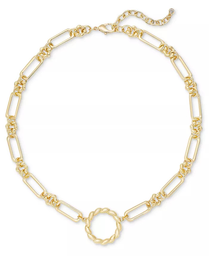 On 34th Gold-Tone Twisted Chain Necklace, 16 | Macys (US)