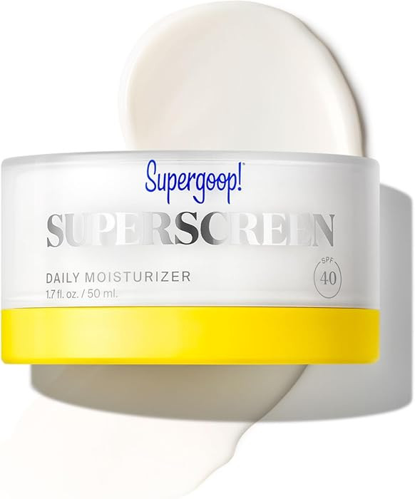 Supergoop! Superscreen - 1.7 fl oz - SPF 40 PA+++ Hydrating Daily Moisturizer Sunscreen - Protect... | Amazon (US)