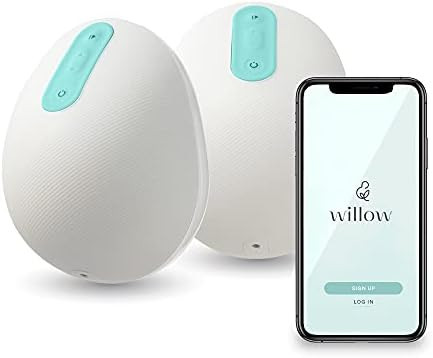 Willow Pump Electric Breast Pump | Quiet & Hands-Free, Portable, in-Bra Double Wearable Breast Pump  | Amazon (US)