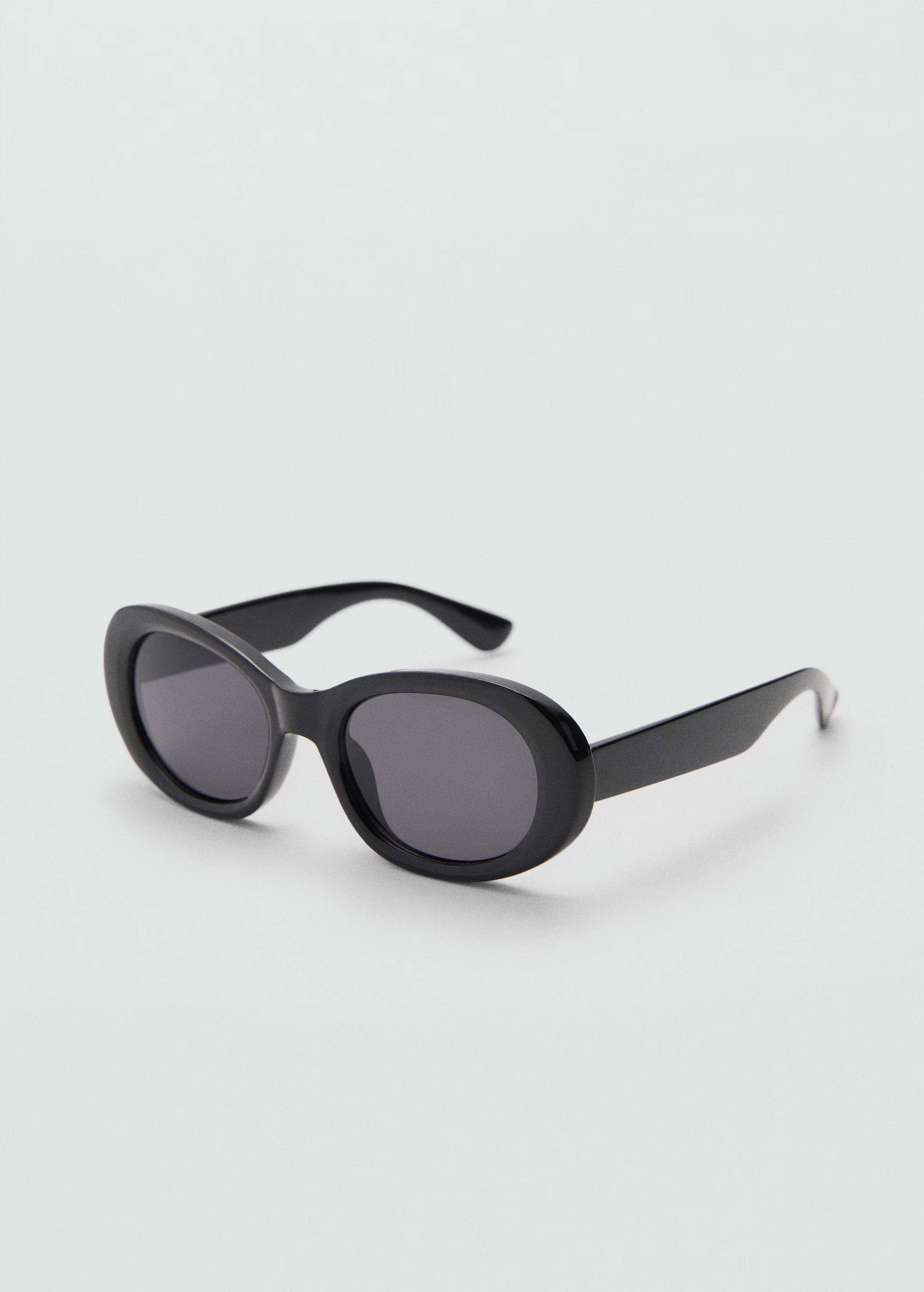 Sunglasses with round frame - Woman | MANGO USA | MANGO (US)