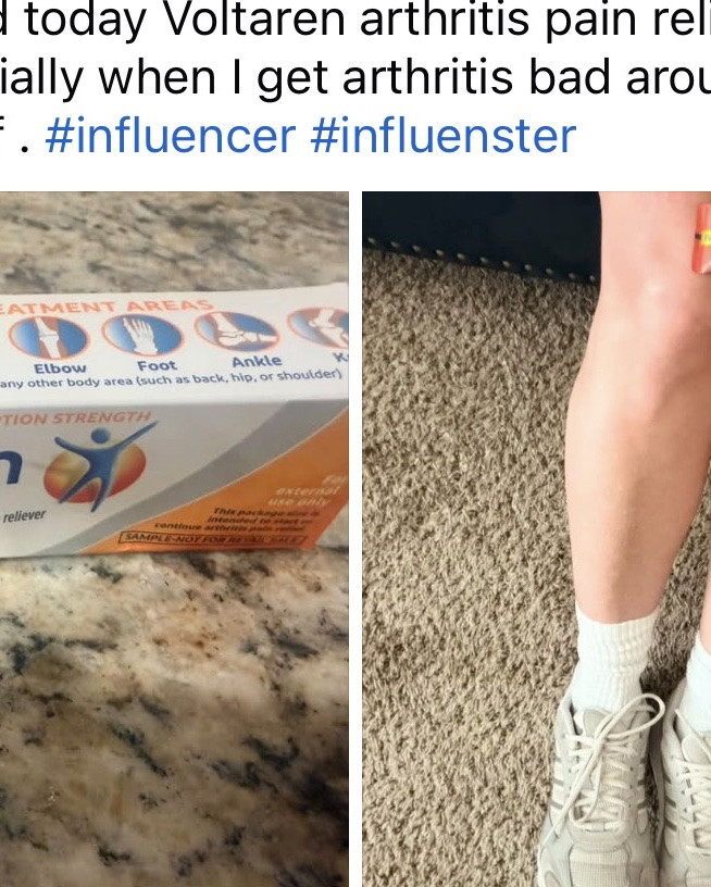 FREE delivered today Voltaren arthritis pain reliever love how it works especially when I get arthritis bad around my knee caps fast relief . #influencer #influenster @Walmart #walmartpartner

#LTKmorningroutine #LTKselfcare