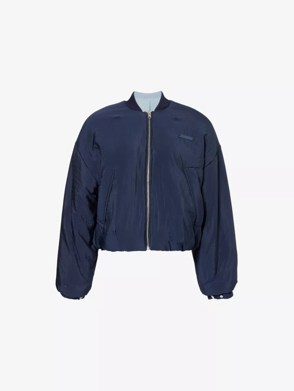 Reversible padded relaxed-fit woven jacket | Selfridges